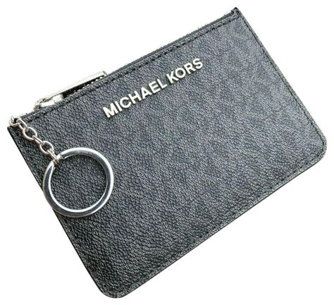 key keychain purse michael kors|michael kors id wallet keychain.